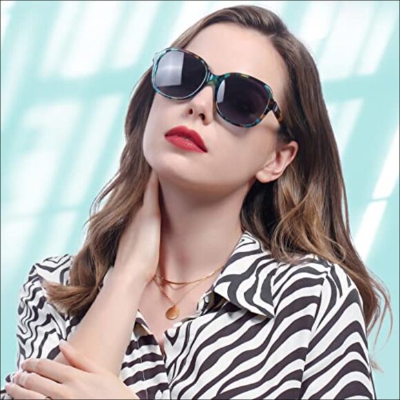 Acetate Oversized Square Polarized Sunglasses UV Protection Retro main image 5